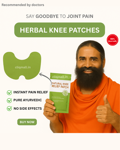 CLIQMED HERBAL KNEE PATCHES 🌿