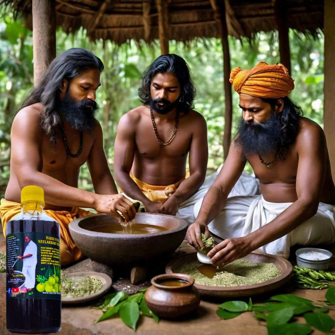 HAKKI PIKKI ADIVASI HERBAL HAIR OIL ✅
