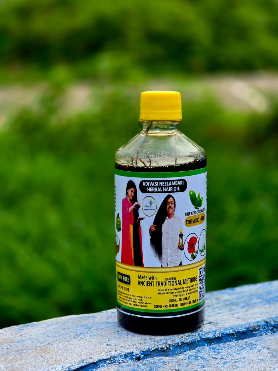 HAKKI PIKKI ADIVASI HERBAL HAIR OIL ✅