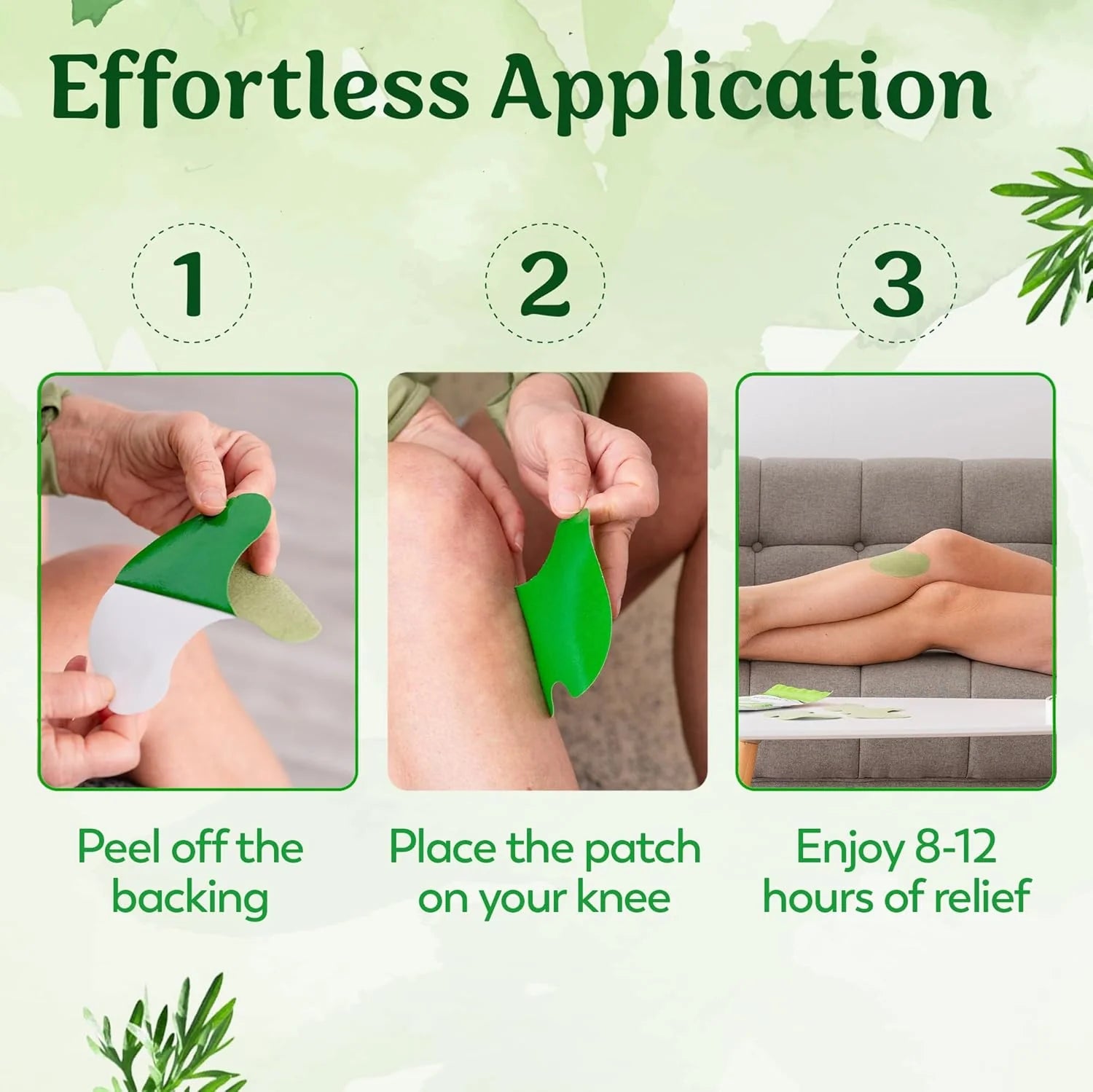 CLIQMED HERBAL KNEE PATCHES 🌿