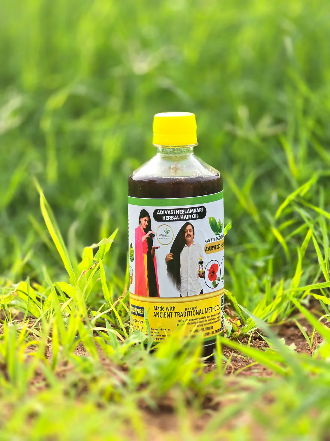 HAKKI PIKKI ADIVASI HERBAL HAIR OIL ✅